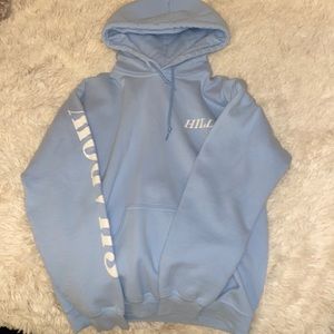blue shadow hill hoodie